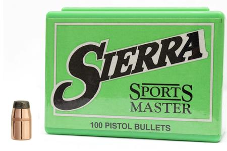 SIERRA BULLETS 38 Cal (.357) 158 gr JSP Sports Master 100/Box