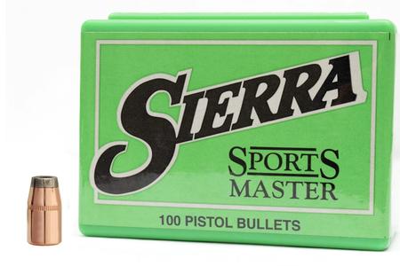 SIERRA BULLETS 38 Cal (.357) 158 gr JHC Sports Master 100/Box