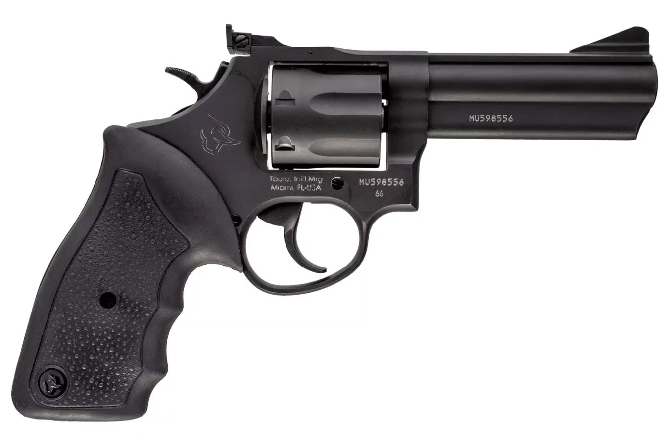 TAURUS MODEL 66 357 MAGNUM BLUE 4``