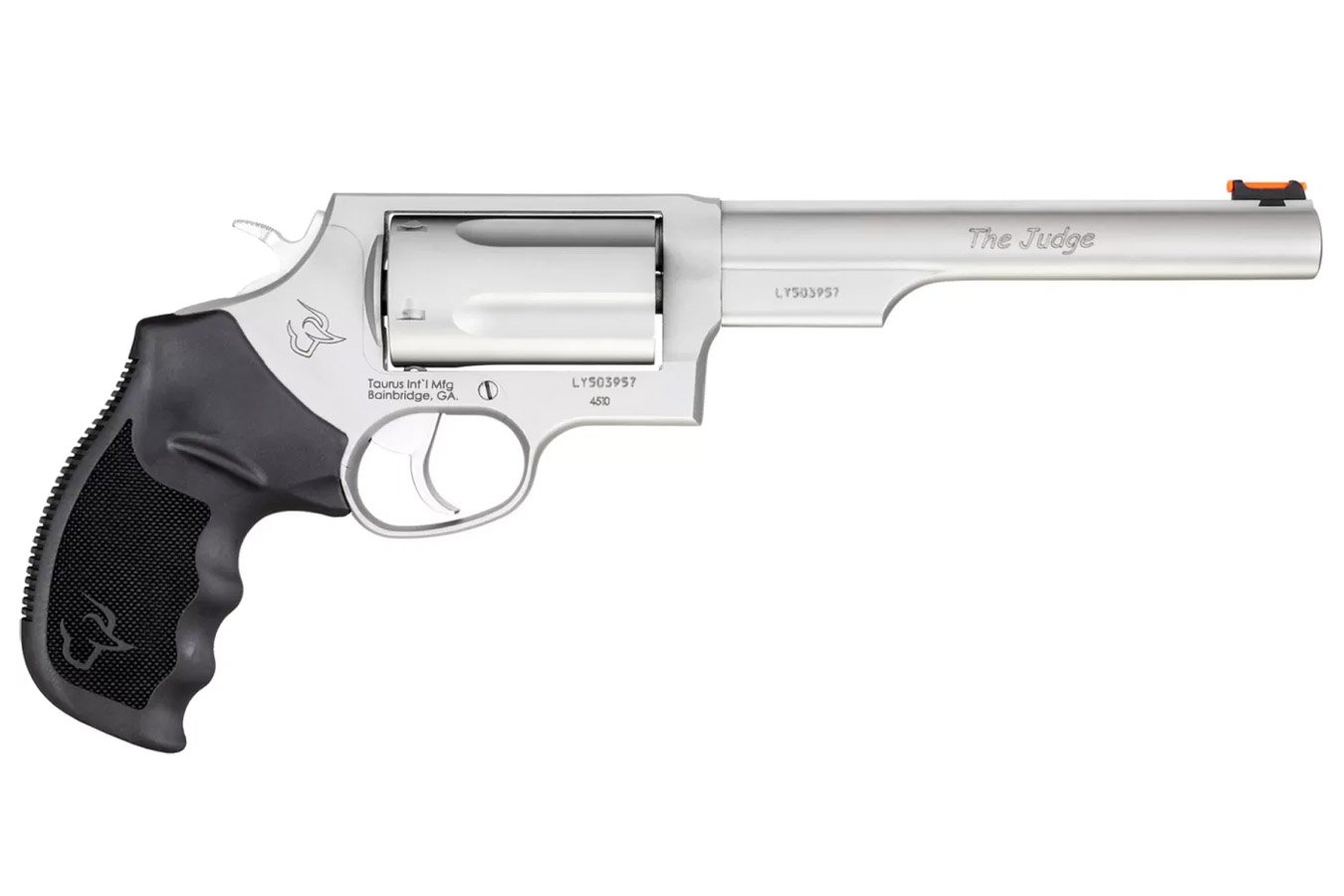 TAURUS JUDGE .45/.410 6.5 IN STAINLESS REVOLVER