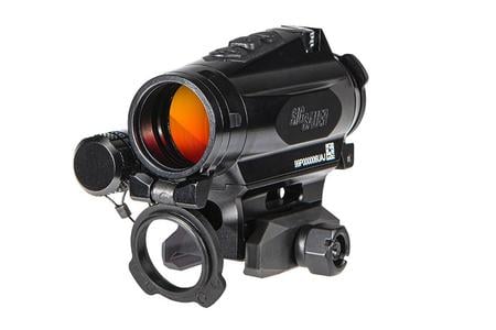 ROMEO4XT-PRO BLACK 1X20MM 2 MOA RED BALLISTIC CIRCLE DOT MULTI RETICLE