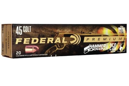 Federal 45 Colt 250 gr Bonded Hollow Point HammerDown 20/Box