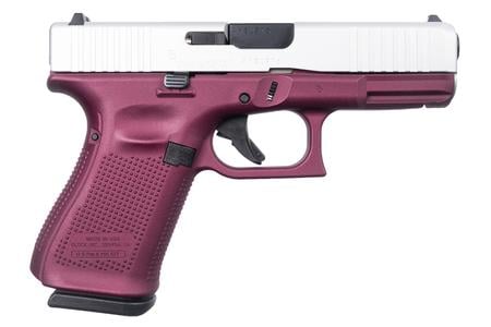 GEN 5 GLOCK 19 9MM 4.02 IN BBL BLACK CHERRY SATIN ALUMINUM SLIDE