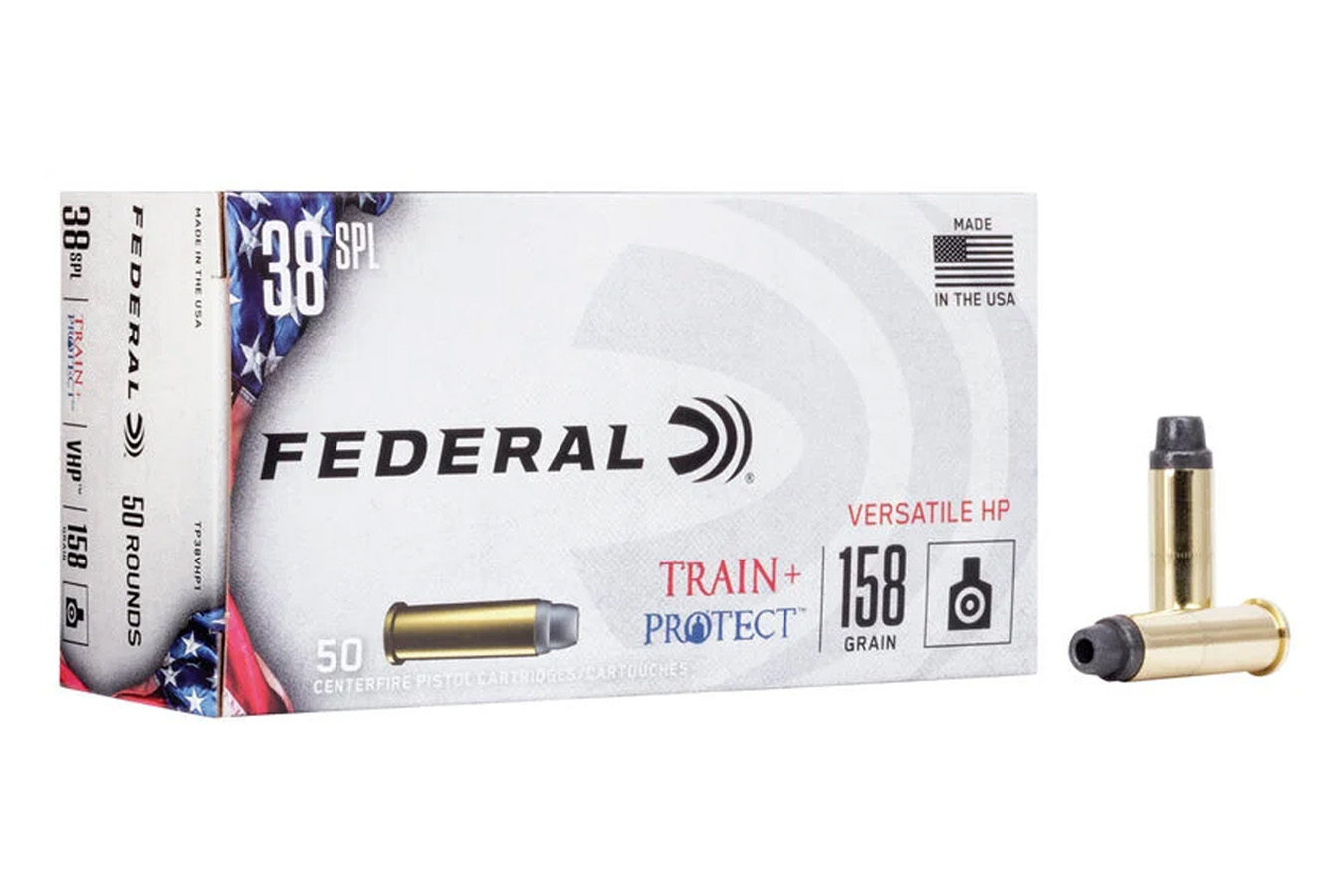 Federal 38 Special 158 gr VHP Train+Protect 50/Box