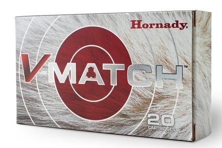 HORNADY 6mm Creedmoor 80 gr ELD-VT V-Match Rifle Ammunition 20/Box