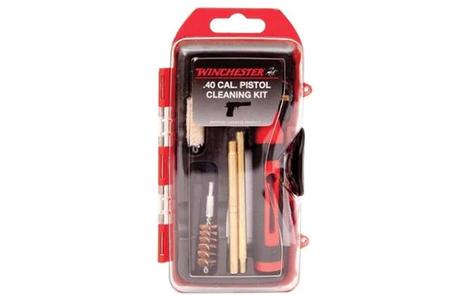WINCHESTER 14 PIECE 40/10MM PISTOL CLEANING KIT W/6PIECE DRIVER SET