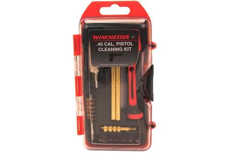 WINCHESTER 14 PIECE 44/45 CALIBER PISTOL CLEANING KIT W/6 PIECE DRIVER SET
