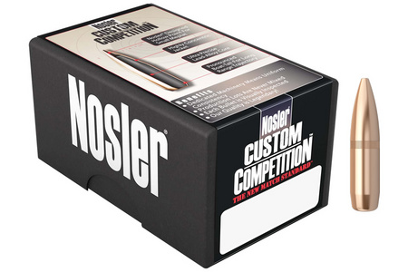 NOSLER 22 CAL .224IN 77 gr HPBT Custom Competition 100/BOX