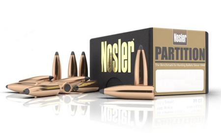 NOSLER 6mm .243 85 gr Spitzer Point Partition 50/Box