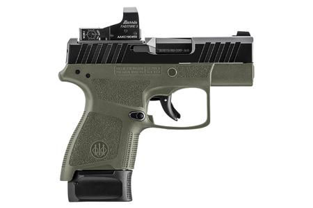 BERETTA APX A1 CARRY 9MM 3 IN BBL ODG 8 RD MAG W/RED DOT