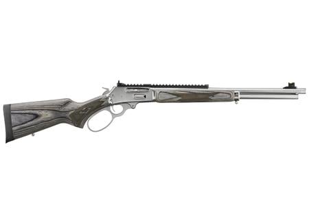 MARLIN 336 FULL SIZE 30-30 WIN 19. IN BBL POLISHED SS GRAY LAMINATE STOCKS