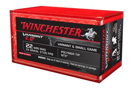 22 WIN MAG 28 GR LEAD FREE JHP VARMINT 