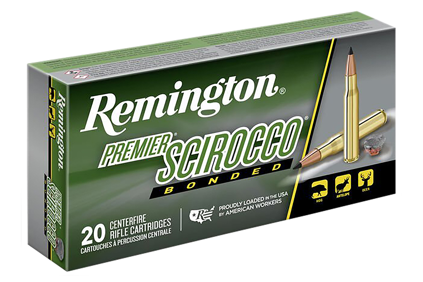 Remington 270 Win 130 gr Premier Scirocco Bonded 20/Box