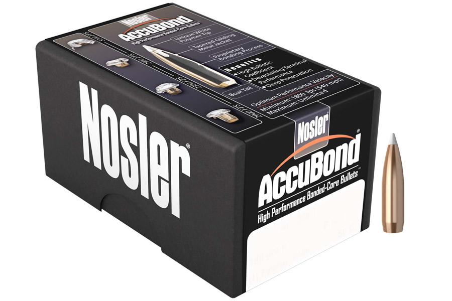 Nosler 7mm .284 160 gr Spitzer Point AccuBond 50/Box