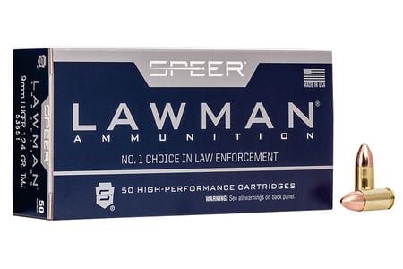 9MM 124 GR TMJ LAWMAN