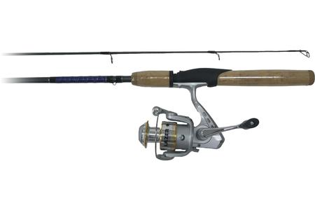 LASER PRO SX COMBO 6FT 6IN 2 PC MEDIUM ACTION W/2BB REEL W/LINE