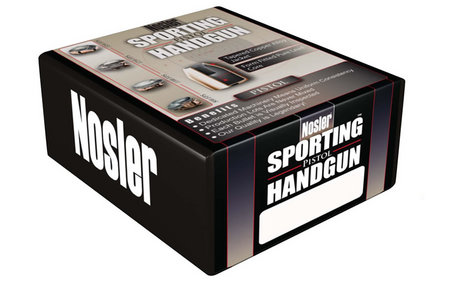 NOSLER Reloading 9mm Bullets .355 115 gr JHP Sporting Handgun Pistol 250/Box