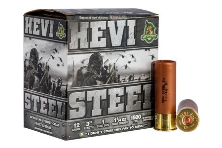 HEVI-STEEL 12GA 3` 1 1/4OZ 1SHOT 25RNDS