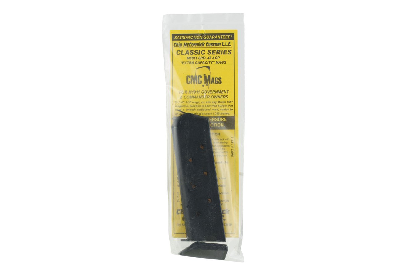 Mccormick 1911 Government 45ACP 8-Round Classic Magazine Black