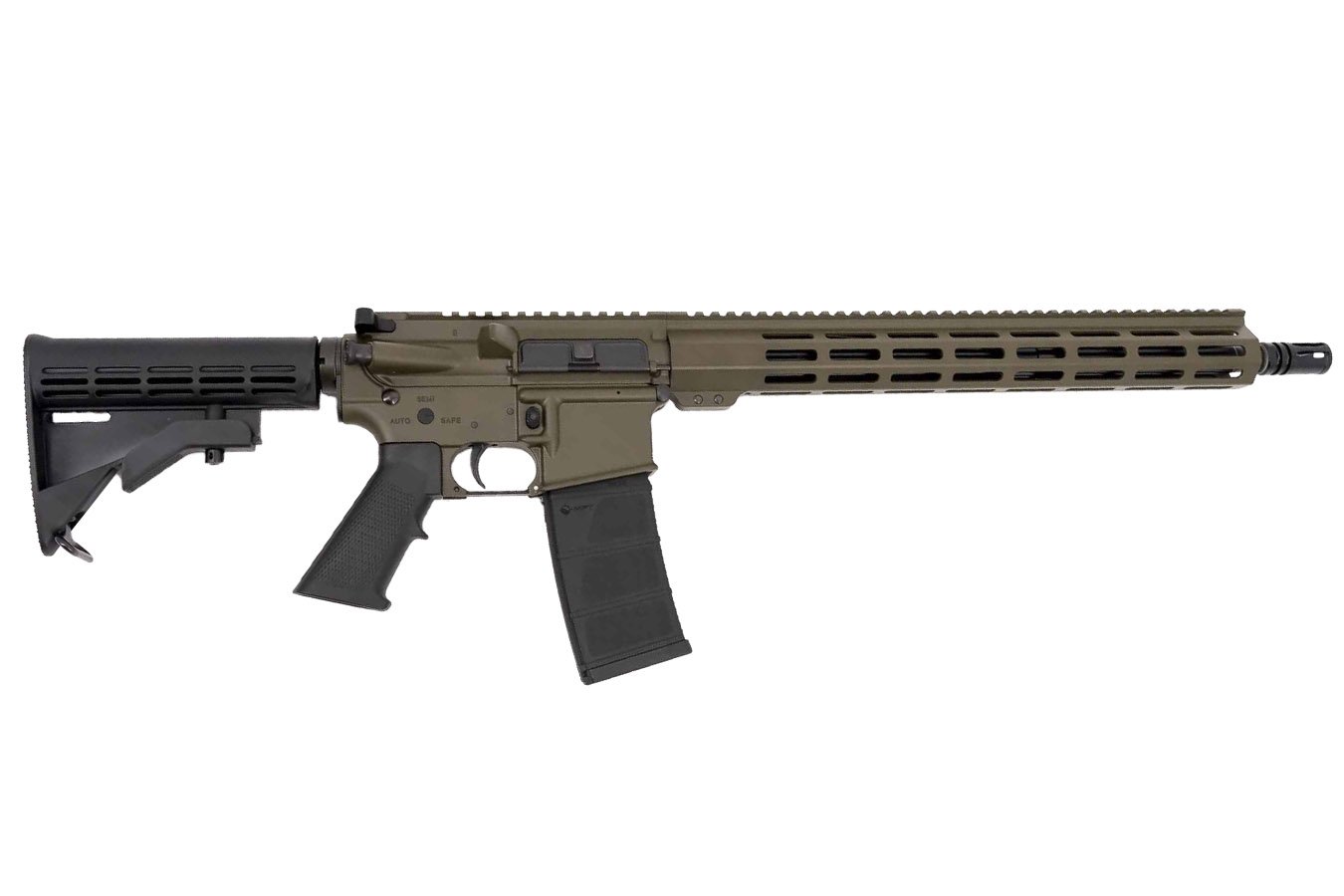 ANDRO CORP INDUSTRIES ACI-15 Bravo 5.56mm AR-15 Rifle with OD Green Cerakote Finish