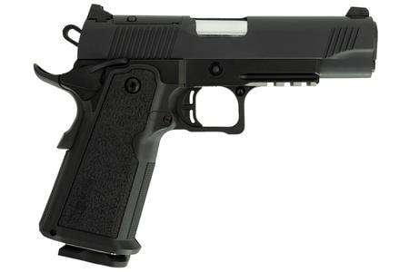 TISAS 1911 CARRY B9R 9MM 4.25` BARREL BLACK CERAKOTE BLACK RUBBER GRIPPS OPTIC READY