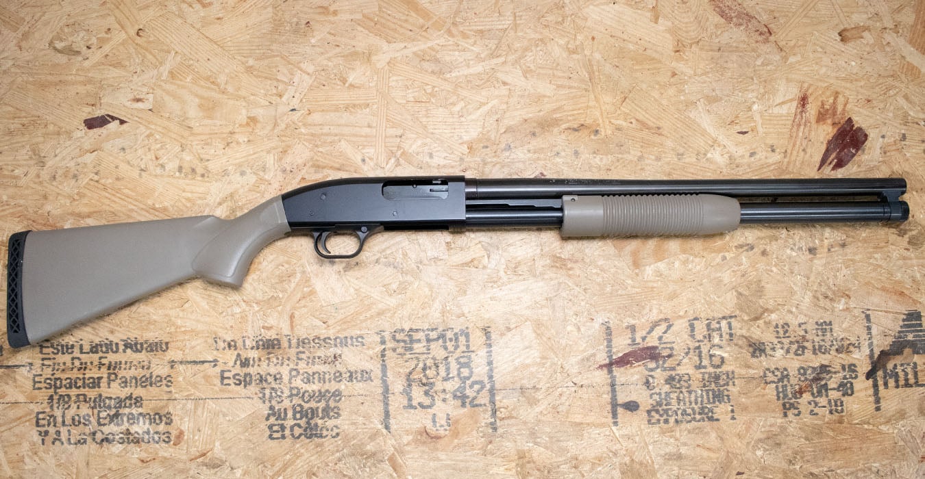 Maverick Maverick 88 Security 12 Gauge Police Trade-In Shotgun with Synthetic Stock and Extended Magazine