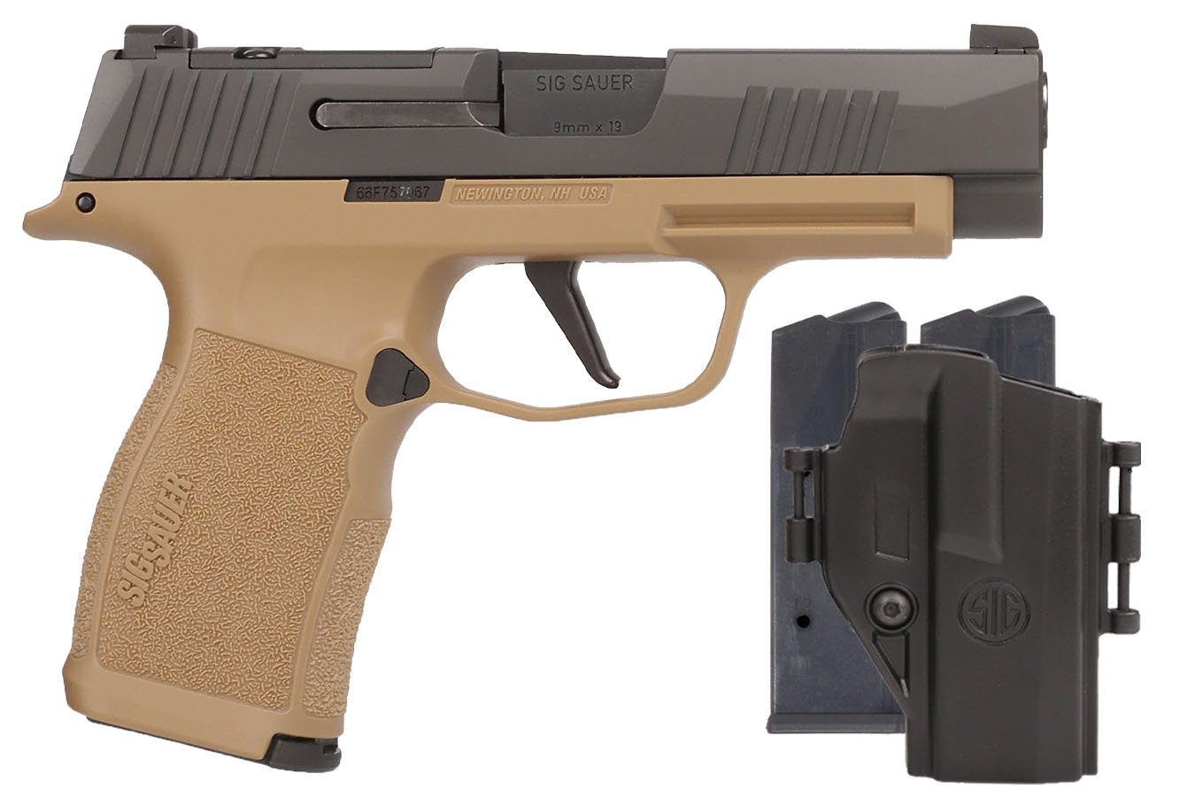 No. 13 Best Selling: SIG SAUER 365XL 9MM 3.7 IN BBL BLACK SLIDE FDE FRAME 3-12 RD MAGS