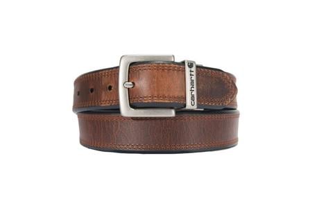 CARHARTT OIL FINISH LEATHER REVERSABLE BELT