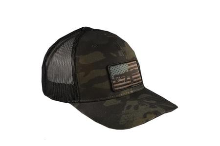 RANGE SBR TRUCKER HAT CAMO