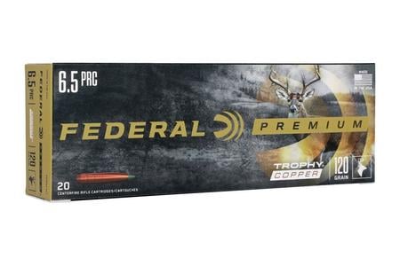 Federal 6.5 PRC 120 gr Trophy Copper