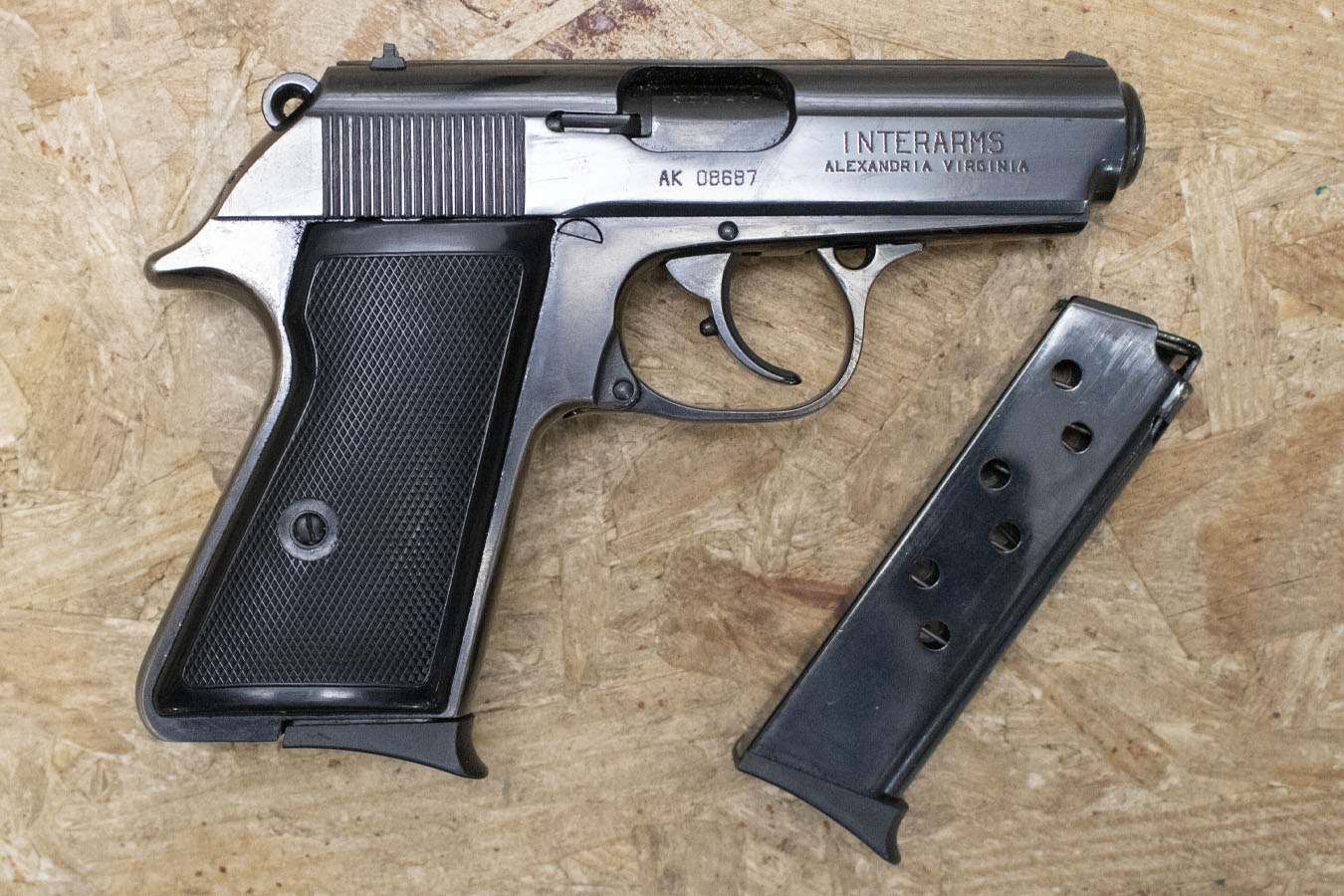 Interarms FEG Mark II APK 380ACP Police Trade-In Pistol with Manual Safety
