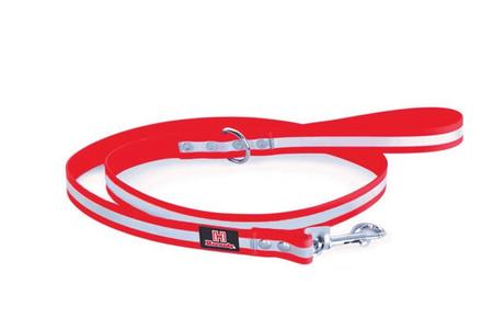 HORNADY HUNT DOG LEASH - RED REFLECTIVE 3.5` L