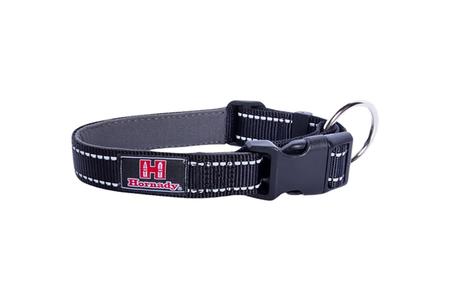 HORNADY GRAND ISLAND DOG COLLAR - BLK  SMALL 12-16`