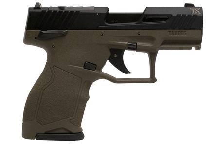 TX22 COMPACT 22LR 3.6` BARREL OD GREEN/BLK 2-13RND MAGS