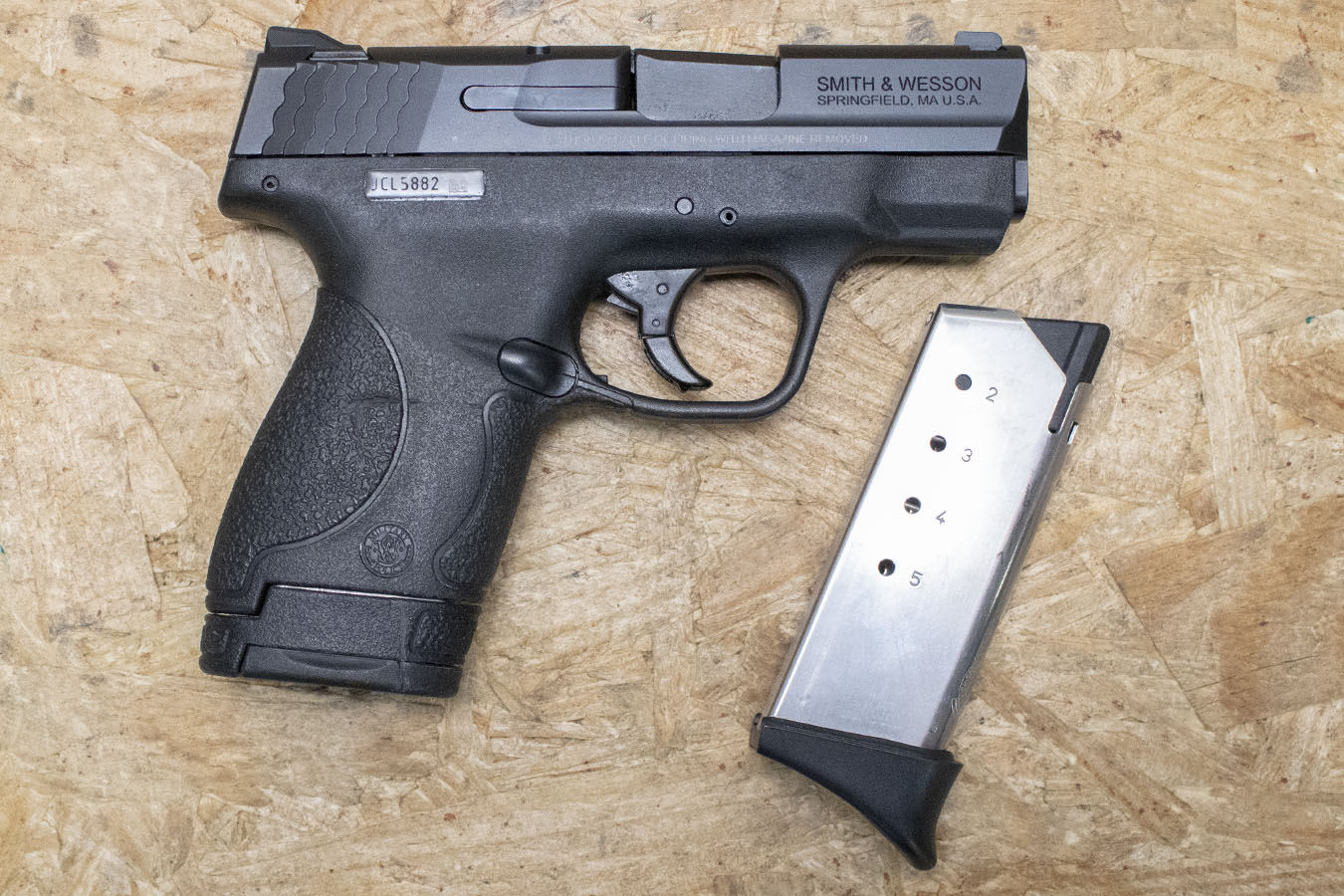 Smith & Wesson M&P9 Shield 9mm Police Trade-In Pistol with Two Magazines