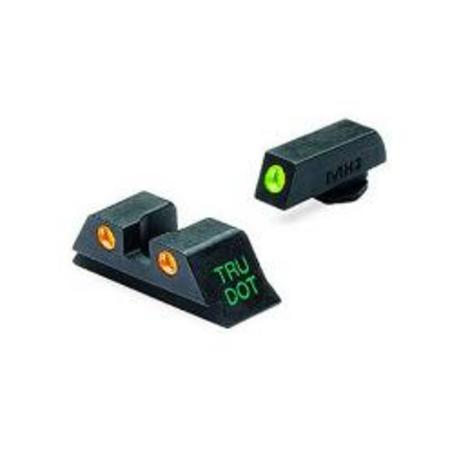 FIXED NIGHT SIGHTS FOR GLOCK 9MM, 40, 45