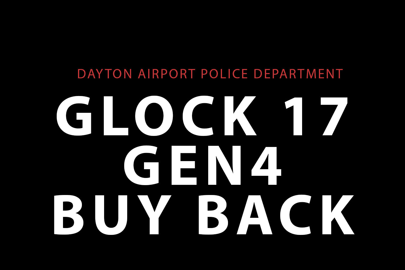 Shop Glock G17 Gen4 9mm Buy Back (Dayton Airport Police Department) for