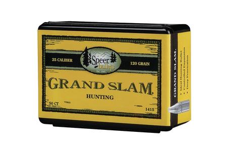GRAND SLAM RIFLE BULLET, .257, 120 GRAIN, 50/BOX