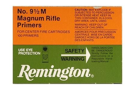 NO. 9 1/2 M MAGNUM RIFLE PRIMERS