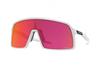 OAKLEY SUTRO POLISHED WHITE WITH PRIZM FIELD LENSES