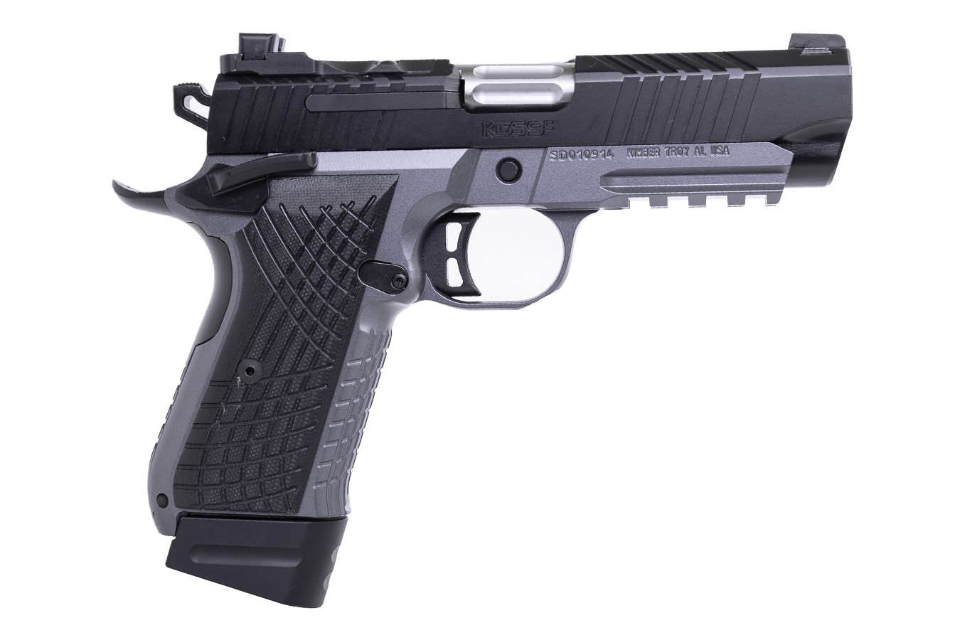 Kimber KDS9c Rail 9mm Optic Ready SAO Pistol with Gray/Black Finish
