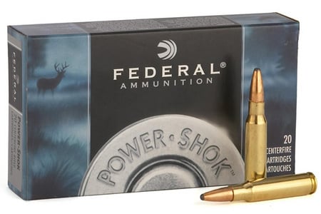 FEDERAL AMMUNITION 300 Savage 150 gr Soft Point Power-Shok 20/Box