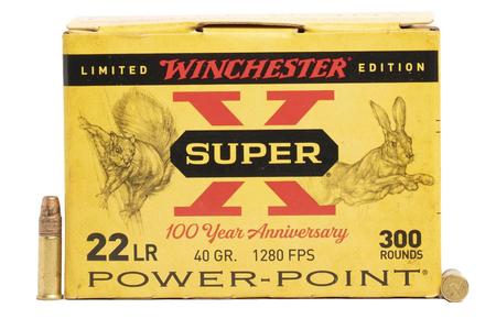 22LR 40 GR HP POWER POINT SUPER X 300/BOX