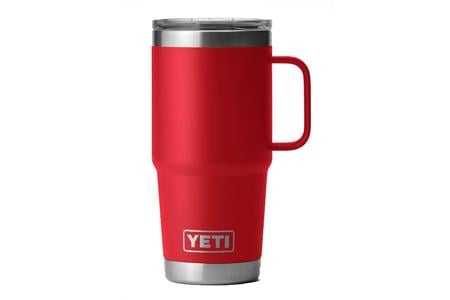 RAMBLER 20 OZ TRAVEL MUG RESCUE RED