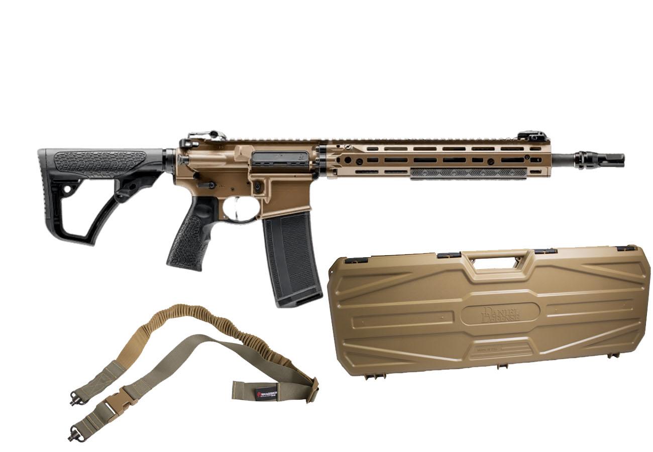 No. 4 Best Selling: DANIEL DEFENSE DDM4 A1 RIII 5.56 FDE 14.5 IN BBL 12.5 IN RIS III RAIL MAG/SLING