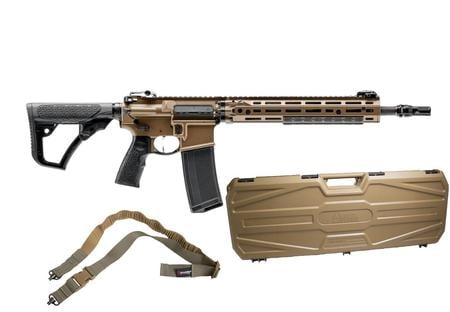 DANIEL DEFENSE DDM4 A1 RIII 5.56 FDE 14.5 IN BBL 12.5 IN RIS III RAIL MAG/SLING