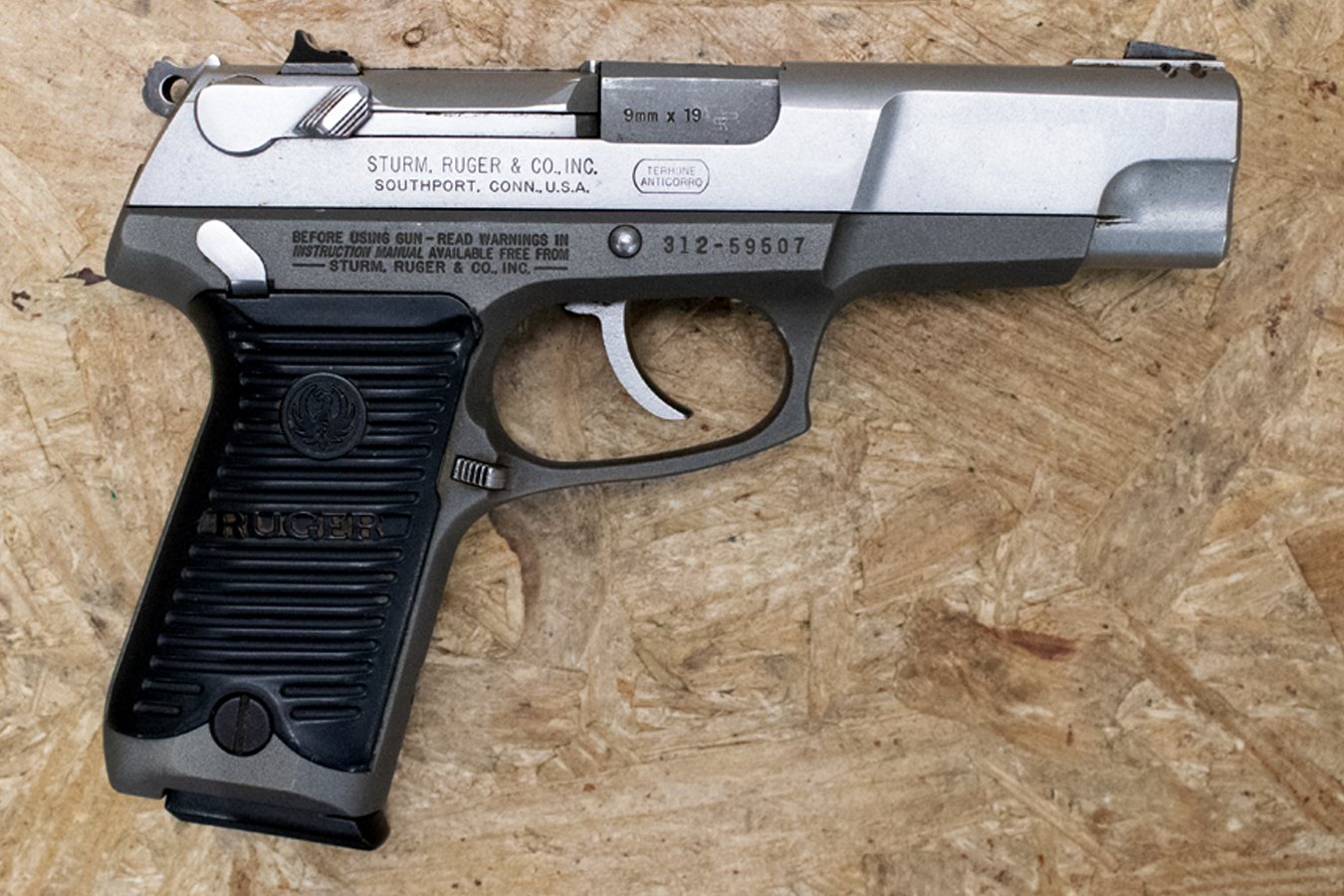 Ruger P89 9mm Police Trade-in Pistol