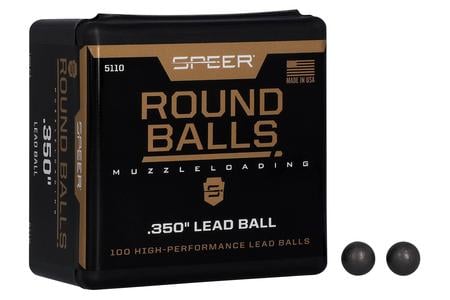 .350, 64 GRAIN, LEAD BALL