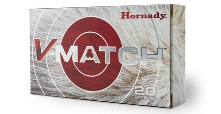 Hornady 22 ARC 62 gr ELD-VT V-Match 20/Box