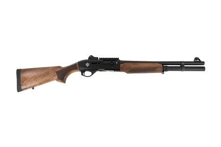 Military Armament Corporation MAC 2 Tactical 12-Gauge Semi-Auto Shotgun with Wood Stock
